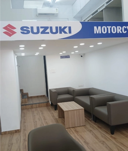 Suzuki showroom LED lighting in india